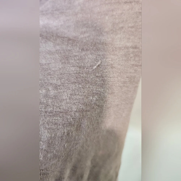 Cynthia Rowley Womens 100% Linen Top Size M Muted Lilac Rhinestones Resort - Picture 5 of 8